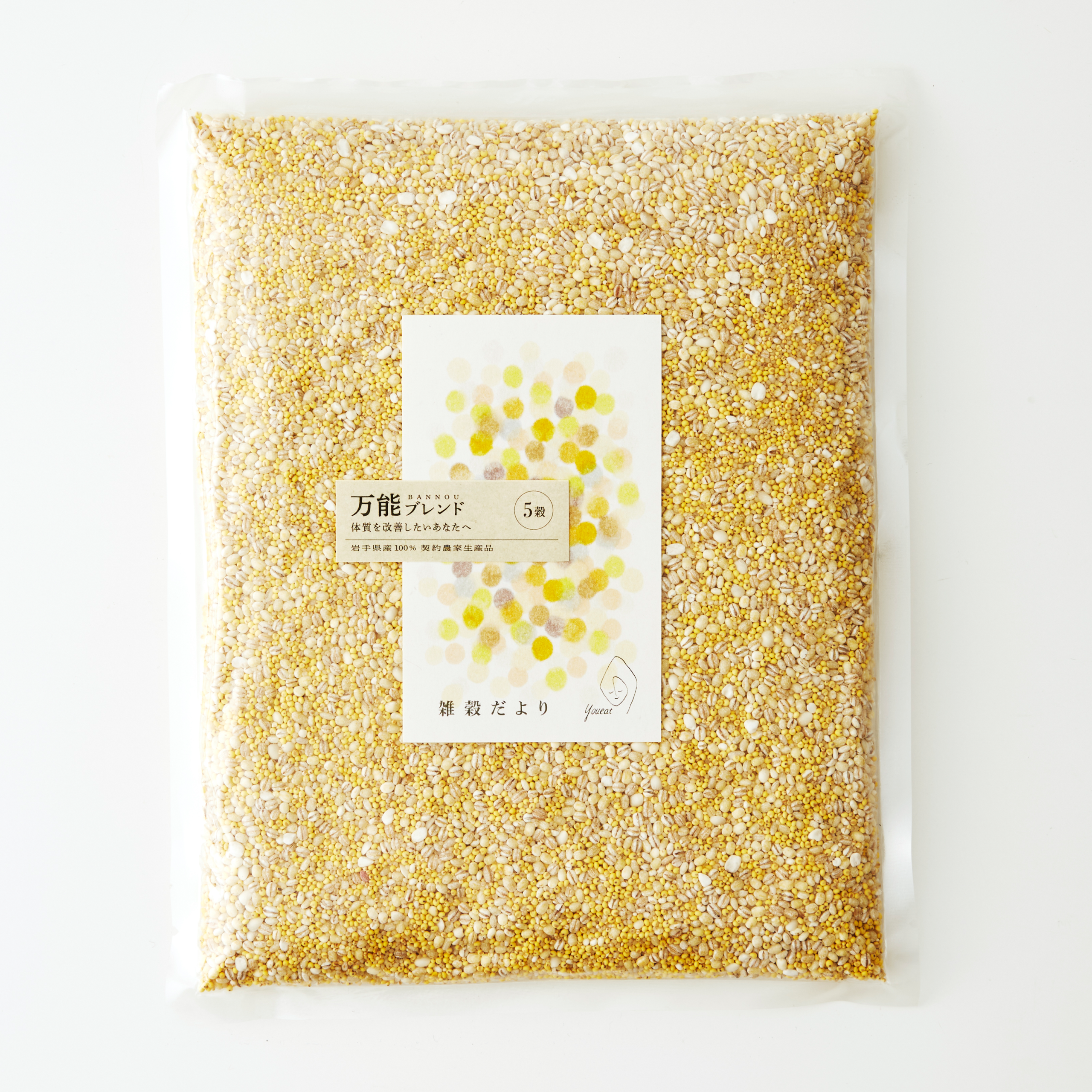 【万能ブレンド】(5穀)~体質を改善したいあなたへ~(1kg)